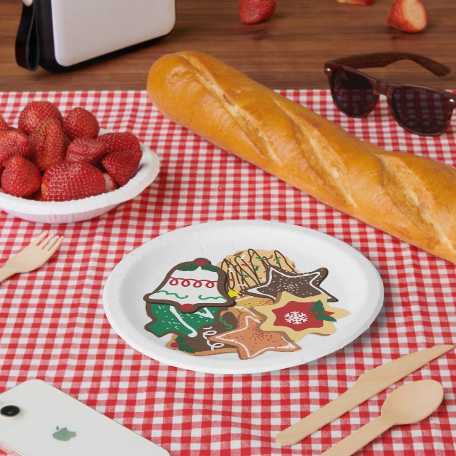 Christmas Cookies Plate (Picnic)