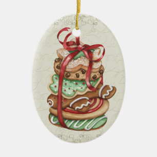 Christmas Cookies - SRF Ceramic Ornament