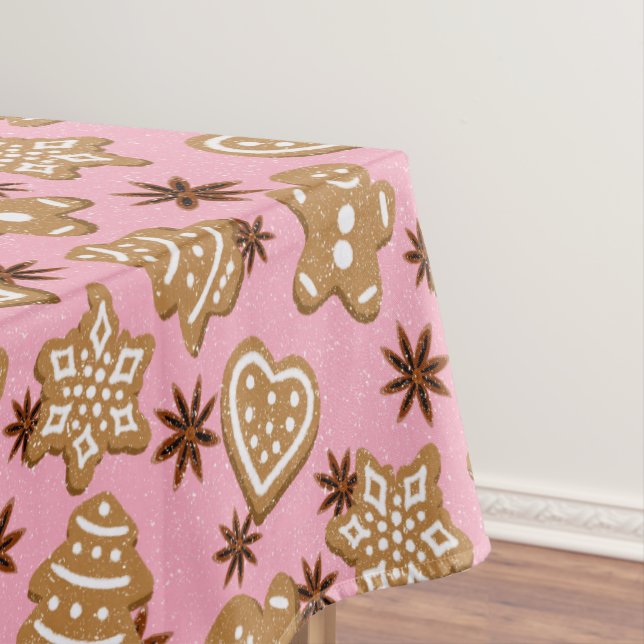 Christmas cookies tablecloth (In Situ)