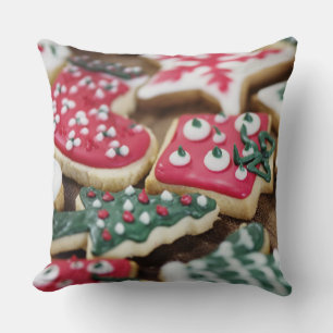 Christmas Cookies Throw Pillow