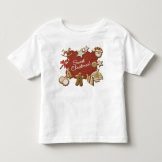 Christmas cookies toddler t-shirt