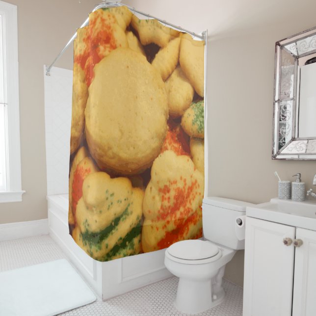 Christmas Cookies with Sugar Sprinkles (In Situ)