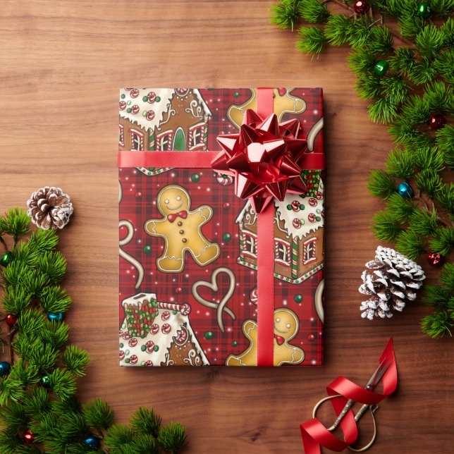 Christmas Cookies  Wrapping Paper (Holiday Gift)