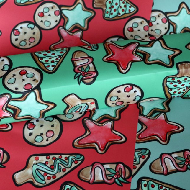 Christmas Cookies                                  Wrapping Paper Sheet (Creator Uploaded)