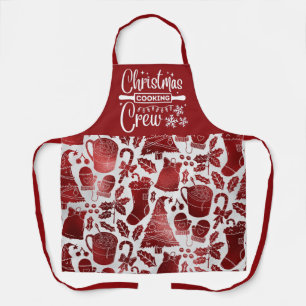 Christmas Cooking Crew Apron