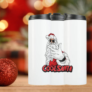 Christmas Cool Santa Thermal Tumbler