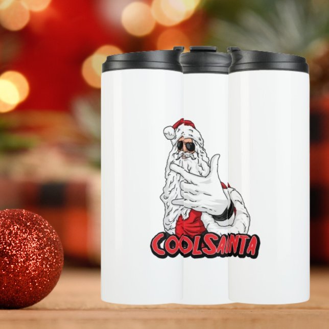 Christmas Cool Santa Thermal Tumbler (Creator Uploaded)