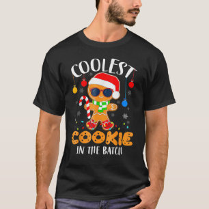 Christmas Coolest Cookie In The Batch Gingerbread  T-Shirt