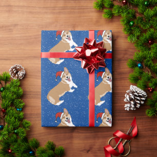 Christmas Corgi   Wrapping Paper