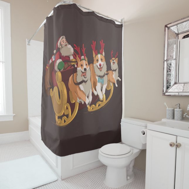 Christmas corgis (In Situ)