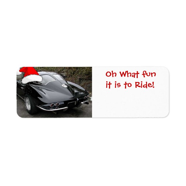 Christmas Corvette Split Window (Front)