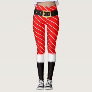 Christmas costume red colour leggings
