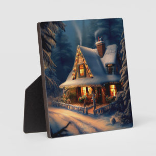 Christmas Cottage 1 Plaque