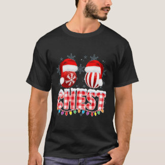 Christmas Couple Chest Nuts Matching Chestnuts Men T-Shirt
