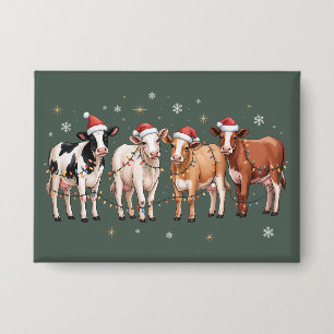 Christmas Cow Lover Gift Funny Holiday Farm 