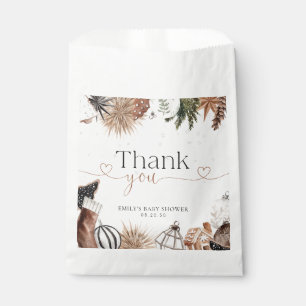  Christmas Cozy Baby Shower Favour Bag