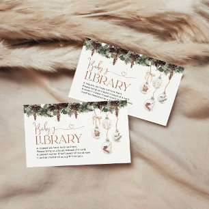 Christmas Cozy Books for baby Enclosure Card