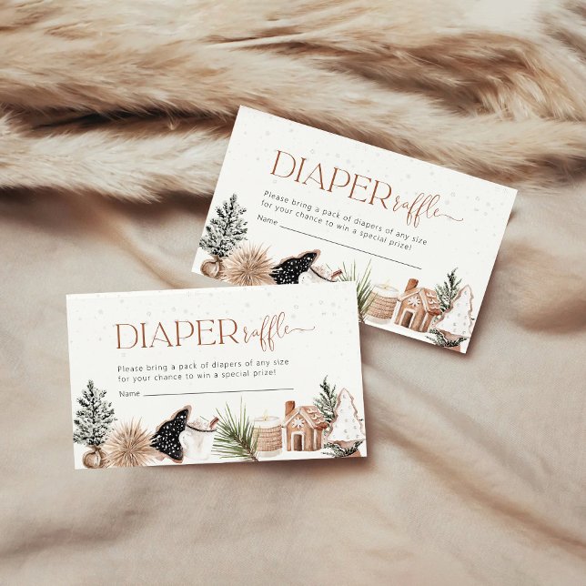 Christmas Cozy Diapers Raffle Enclosure Card (Creator Uploaded)