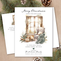 Christmas Cozy Winter Room Moving