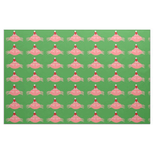 Christmas Crab Craft Fabric