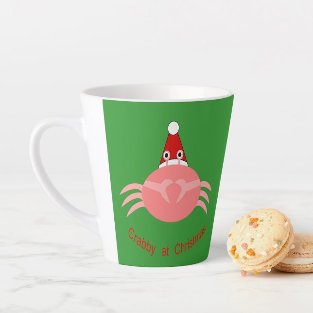 Christmas Crab Latte Mug (In Situ)