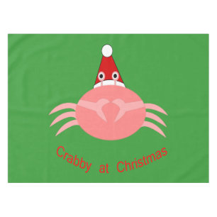 Christmas Crab Tablecloth