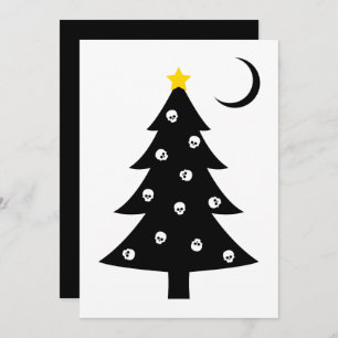 Christmas Creepy Tree Invitation