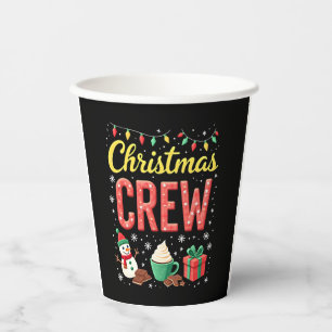Christmas Crew (1) Paper Cups