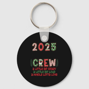 Christmas Crew 2025 Family Christmas Matching Xmas Keychain