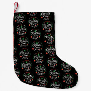 Christmas Crew 2025 Family Matching Christmas  Small Christmas Stocking