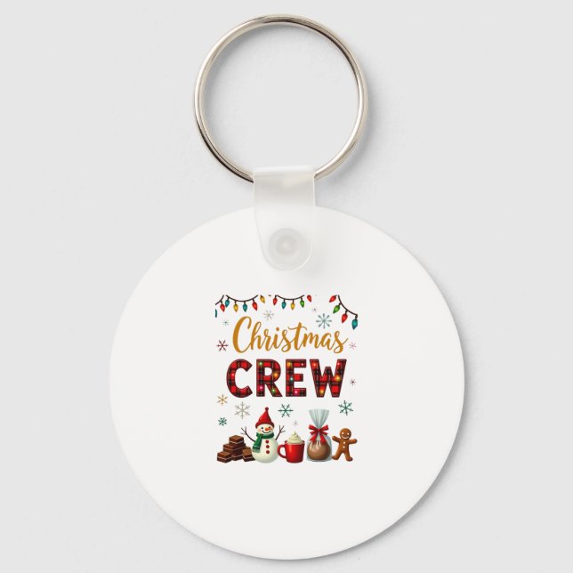 Christmas Crew (3) Keychain (Front)