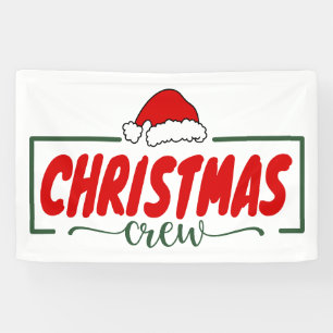 Christmas crew banner