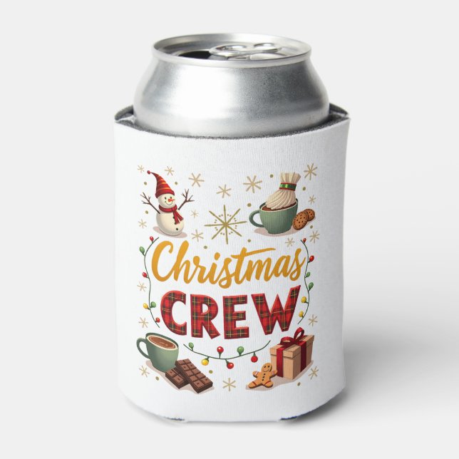 Christmas Crew Can Cooler (Can Front)