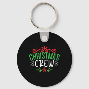 Christmas Crew Family T Shirt  Keychain