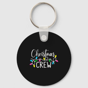 Christmas Crew Funny Family Christmas T Shirt  Keychain
