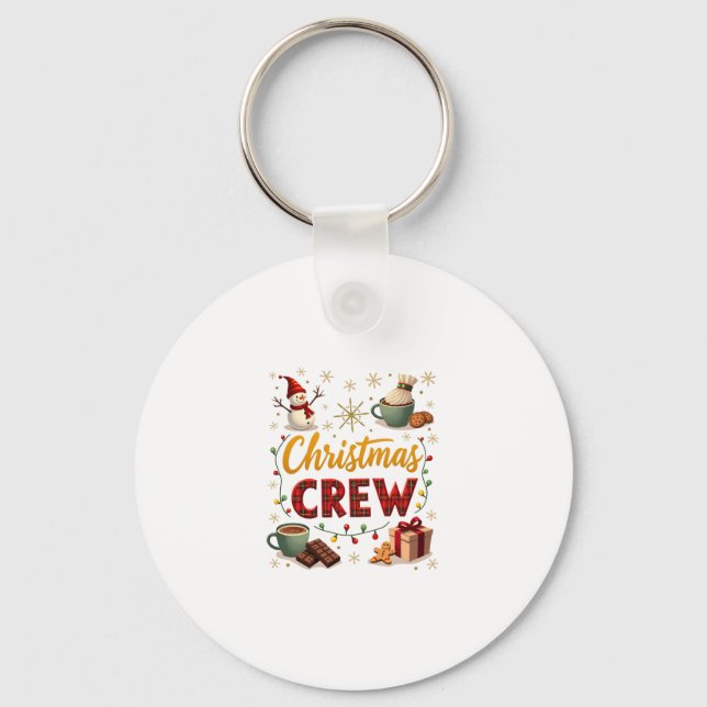 Christmas Crew Keychain (Front)