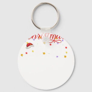 christmas crew keychain