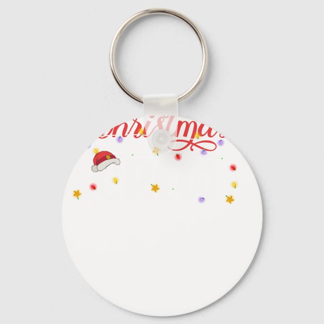 christmas crew keychain (Front)
