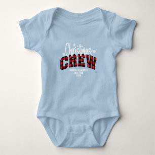 Christmas Crew Making Memories 2024 Baby Bodysuit