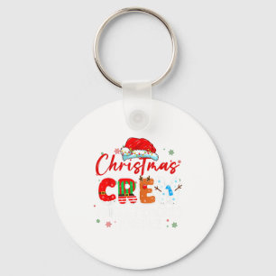 Christmas Crew Making Memories Together Xmas Light Keychain