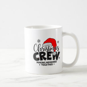 Christmas Crew Xmas Lights Family Matching Pajamas Coffee Mug