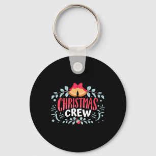 Christmas Crew Xmas Lights Family Matching Pyjamas Keychain