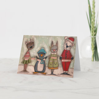 Christmas Critters - Christmas CArd