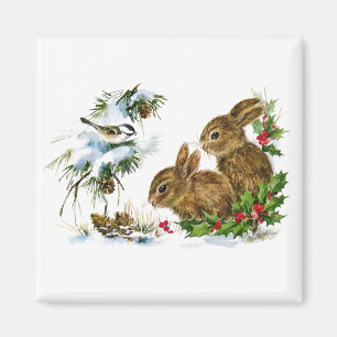 Christmas Critters Magnet