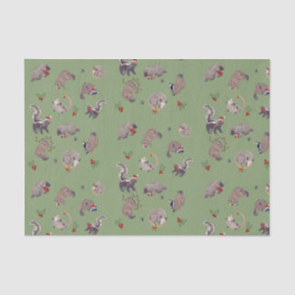 Christmas Critters Tissue Paper