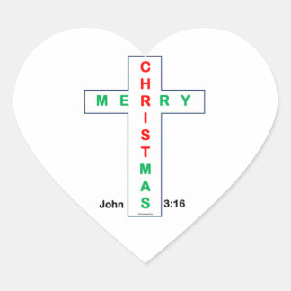 Christmas Cross Stickers