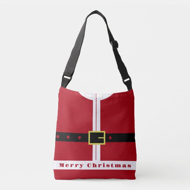 Christmas Crossbody Bag Santa Claus Gifts (Front)