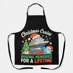 Christmas Cruise 2026 Making Memories For Lifetime Apron
