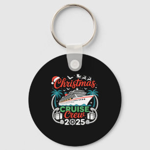 Christmas Cruise Crew 2025 Matching  Keychain