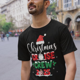 Christmas Cruise Crew Custom Ship  T-Shirt